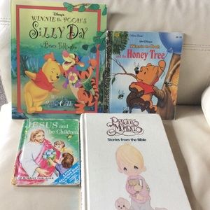 Precious Moments Children’s Bible + 3 other books